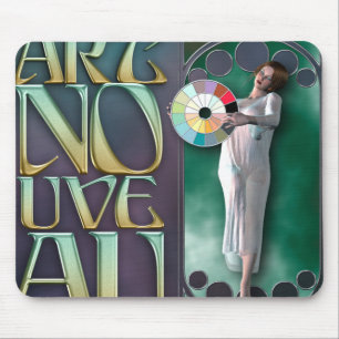 Art Nouveau Mousepad Muismat