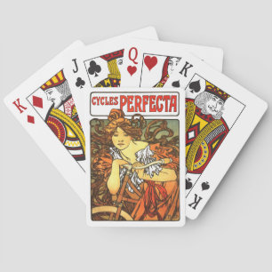Art Nouveau Mucha Kunst Speelkaarten