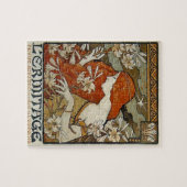 Art Nouveau Mucha Puzzle Legpuzzel (Horizontaal)
