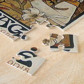 Art Nouveau Mucha Puzzle Legpuzzel (Zijkant)