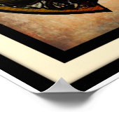 Art Nouveau Mucha Style print (Hoek)