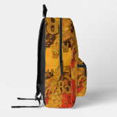  Art Nouveau Music, La Boheme Opera, 1896 Bedrukte Rugzak (Links)