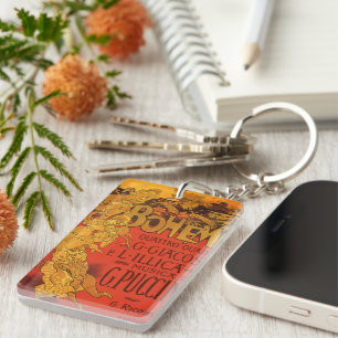 Art Nouveau muziek uit het verleden, La Boheme Ope Sleutelhanger