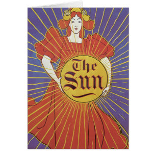  Art Nouveau, New York Sun Newspaper