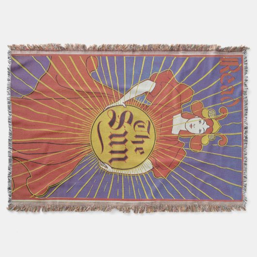 Art Nouveau, New York Sun Newspaper Deken (Voorkant)