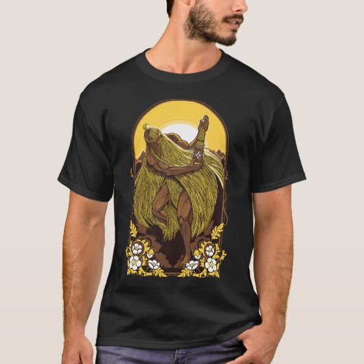 Art Nouveau Obaluae Classic T-shirt Copie (Devant)