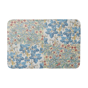 Art Nouveau Oud Wild Geranium Bloempatroon Badmat