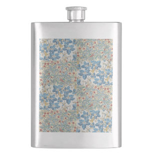 Art Nouveau Oud Wild Geranium Bloempatroon Flacon