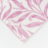 Art Nouveau Paar Konijnen De Morgan en Morris Fleece Deken (Hoek)