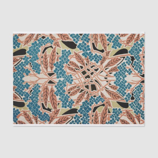 Art Nouveau patroon #12 Tissuepapier (Voorkant)