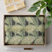 Art Nouveau patroon #1 Tissuepapier (Geschenk)