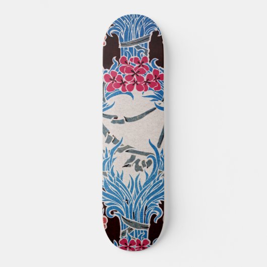 Art Nouveau patroon 6 Skateboard (Voorkant)