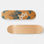 Art Nouveau patroon 7 Skateboard (Horizontaal)