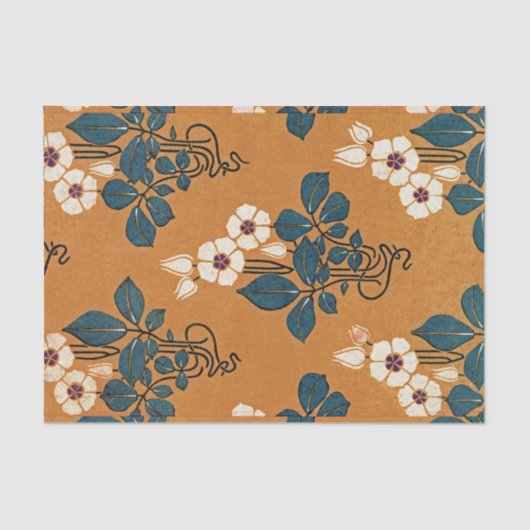 Art Nouveau patroon 7 Tissuepapier (Voorkant)