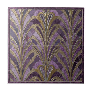 Art Nouveau patroon keramiek tegel Tegeltje