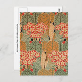 Art Nouveau Pattern #1 op Emporio Moffa Briefkaart (Voorkant / Achterkant)