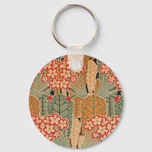 Art Nouveau Pattern #1 op Emporio Moffa Sleutelhanger