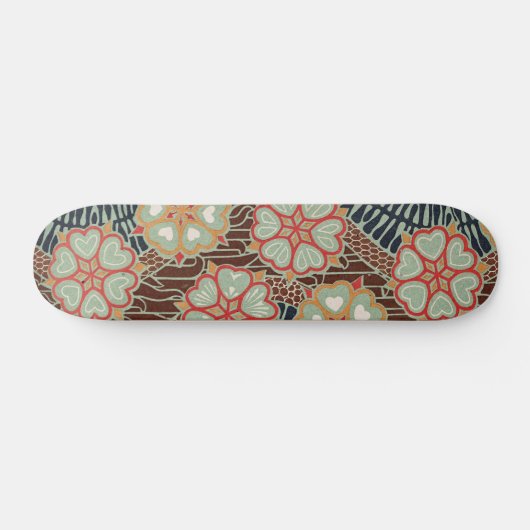 Art Nouveau Pattern #2 Skateboard (Horizontaal)