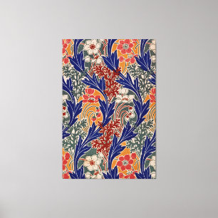 Art Nouveau Pattern #8 in Emporio Moffa Canvas Afdruk