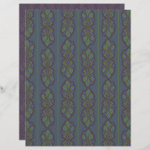 Art Nouveau Pauw Scrapbook Papier