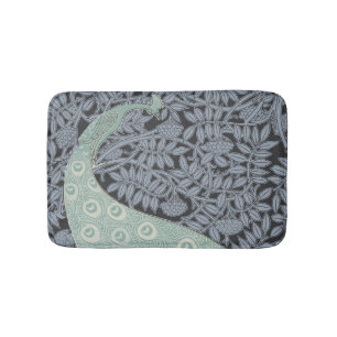 Art Nouveau Peacock Classic  Bird Badmat