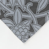 Art Nouveau Peacock Classic Bird Fleece Deken (Hoek)