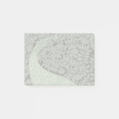 Art Nouveau Peacock Classic  Bird Post-it® Notes (Voorkant)