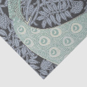 Art Nouveau Peacock Classic  Bird Tissuepapier (Detail)