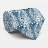 Art Nouveau Peacock Stropdas (Opgerold)