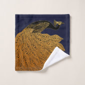 Art Nouveau Peacock Will Bradley (Gant de toilette)