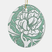 Art Nouveau Peony Ornament (Links)