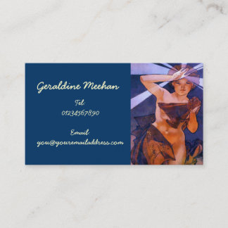Art Nouveau Personal Visitekaartje