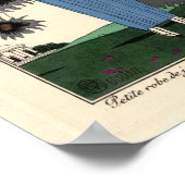 Art Nouveau Petite robe de Jardin Poster (Hoek)