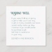 Art Nouveau Pink Butterfly Wedding Good Informatiekaartje (Voorkant)