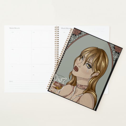 Art nouveau planner (Display)