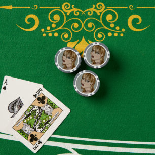 Art Nouveau Poker Chips