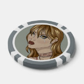 Art Nouveau Poker Chips (Enkel)