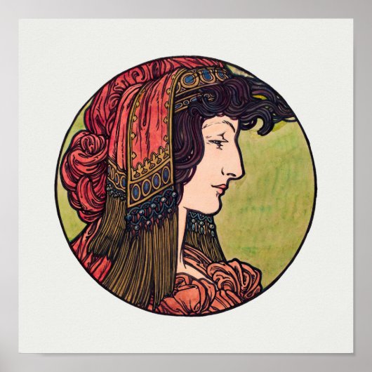 Art Nouveau Poster (Voorkant)