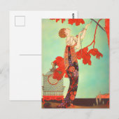 Art Nouveau Poster Briefkaart (Voorkant / Achterkant)