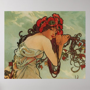Art Nouveau-poster Poster