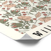 Art nouveau poster William Morris bloemen (Hoek)