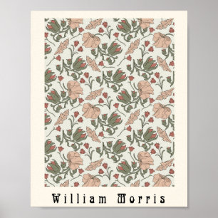 Art nouveau poster William Morris  bloemen