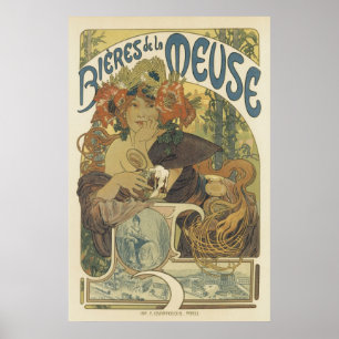 Art Nouveau Posters - Franse schoonheid