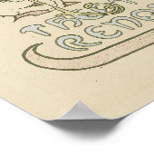 Art Nouveau-Posters Poster (Hoek)