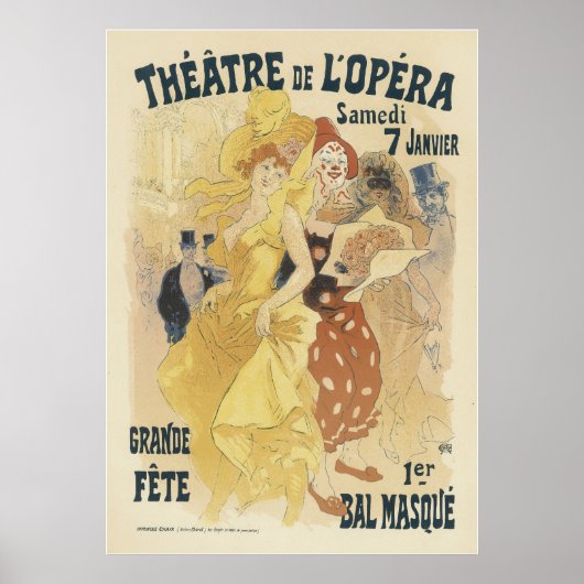 Art Nouveau Posters - Theater de L'Opera (Voorkant)