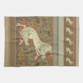 Art Nouveau Prancing Paard Handdoek (Horizontaal)