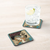 Art Nouveau, Prang's Paaspublicaties Bier Onderzetter (Rechterzijde)