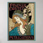  Art Nouveau, Prangs Paaspublicaties Poster (Voorkant)