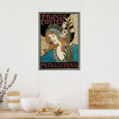  Art Nouveau, Prangs Paaspublicaties Poster (Keuken)