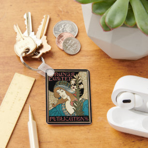  Art Nouveau, Prangs Paaspublicaties Sleutelhanger